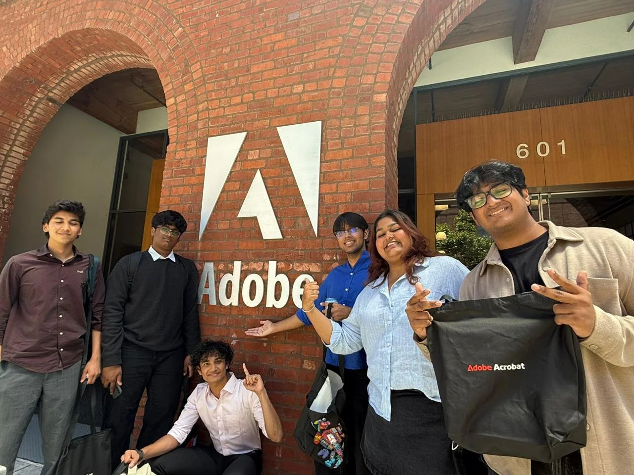 A Mesa cohort visiting Adobe in Silicon Valley