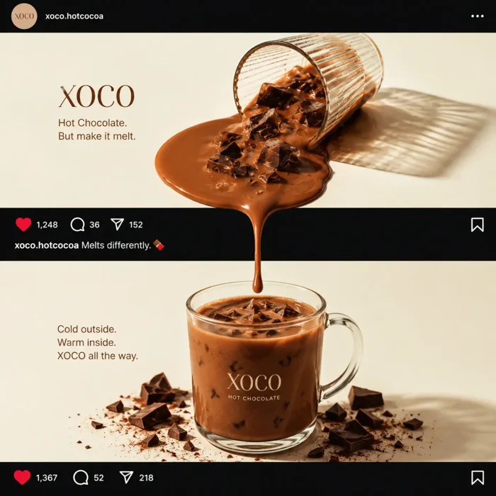 XOCO’s brand content