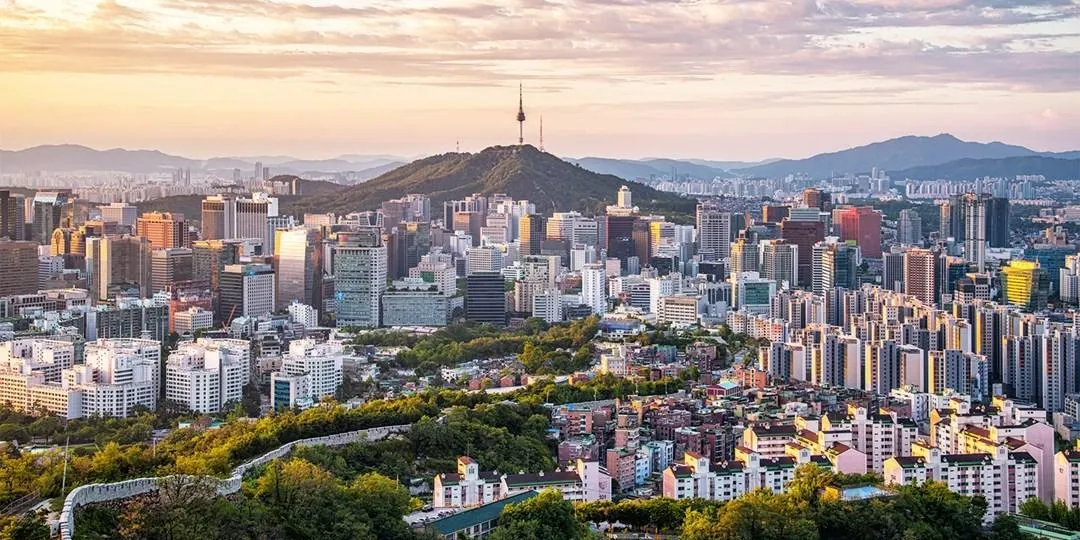 South Korea skyline
