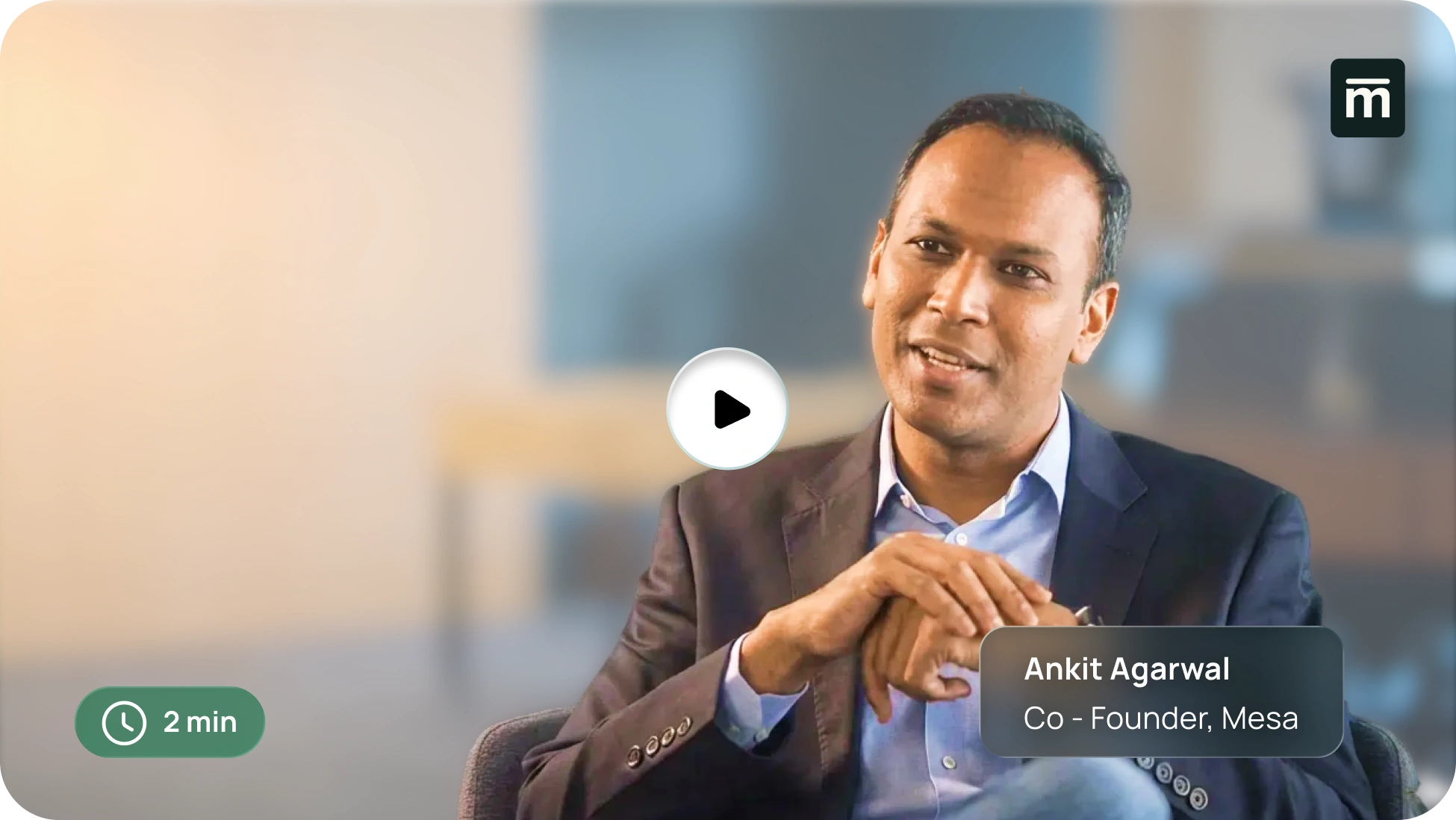 Hear Ankit Agarwal on how Mesa creates careers that compound